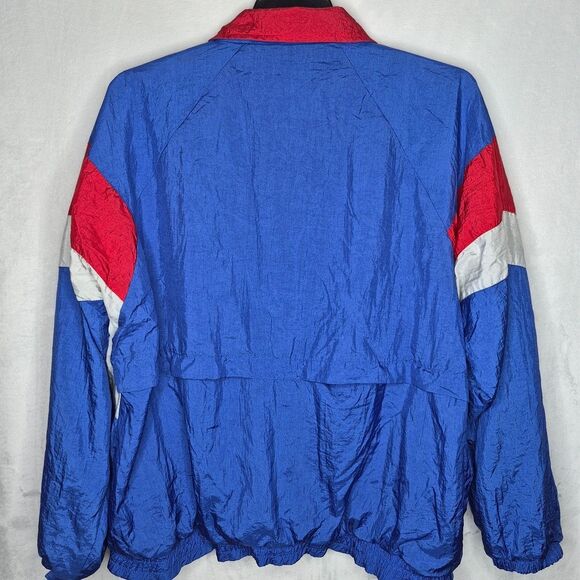 Vintage 90s Champion USA Windbreaker Jacket XL Alamo Bowl Buildersquare - Picture 10 of 10